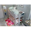 Bunk Bed Mid Height with built in Bookshelf Bunk Bed Mid Height with built in Bookshelf